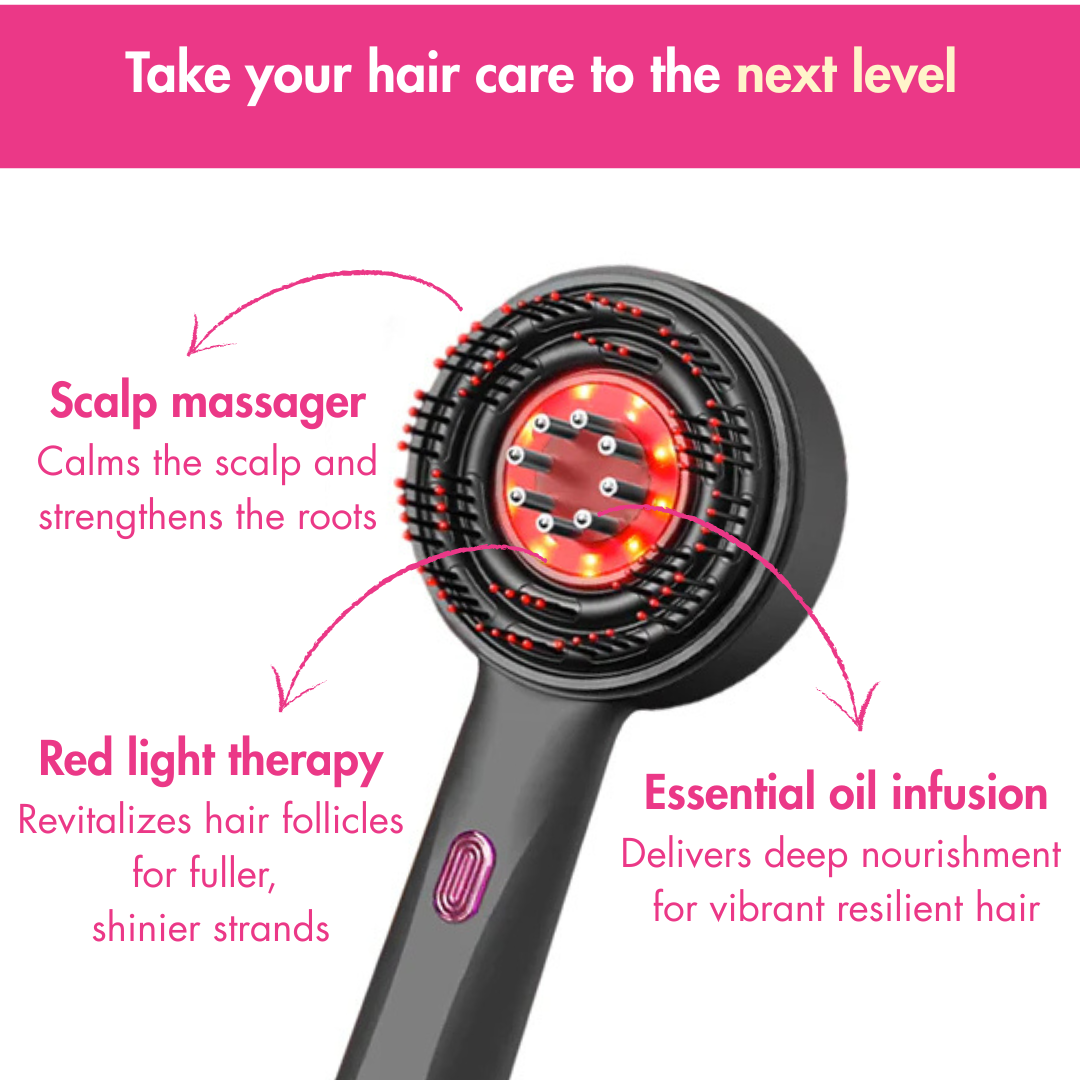 Scalp messaging Brush