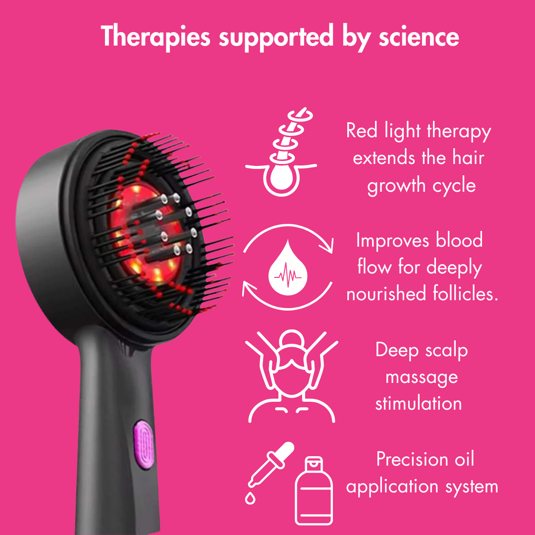 Scalp messaging Brush